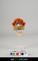 藏品(中國福建泉州懸絲傀儡戲頭盔-戰盔)的圖片